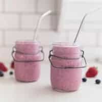 Very Berry Kefir smoothie recipe ways to use kefir