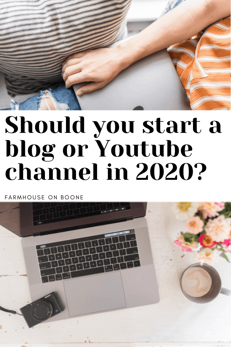 Should You Start a Blog or  Channel in 2021? - Farmhouse on