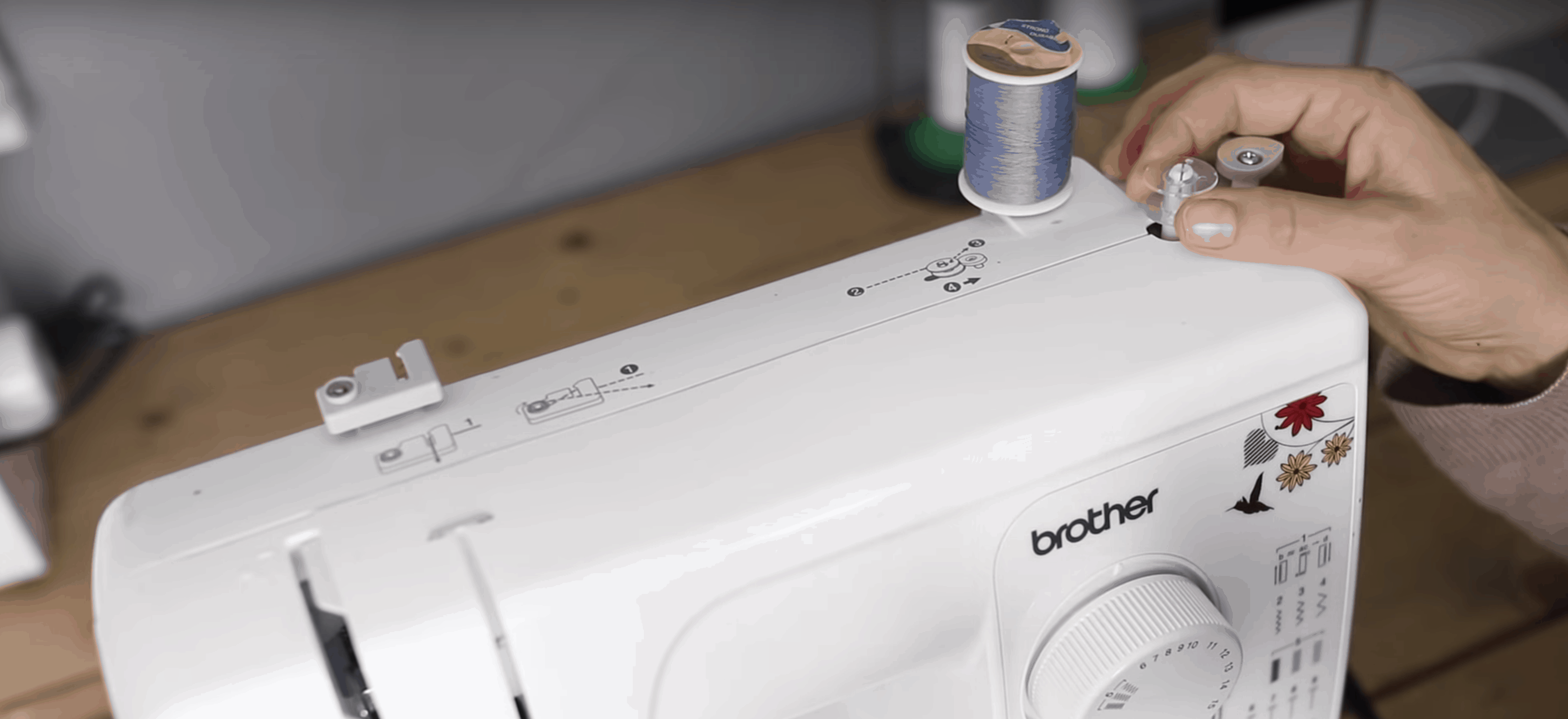 Part 1 How to Thread a Bobbin