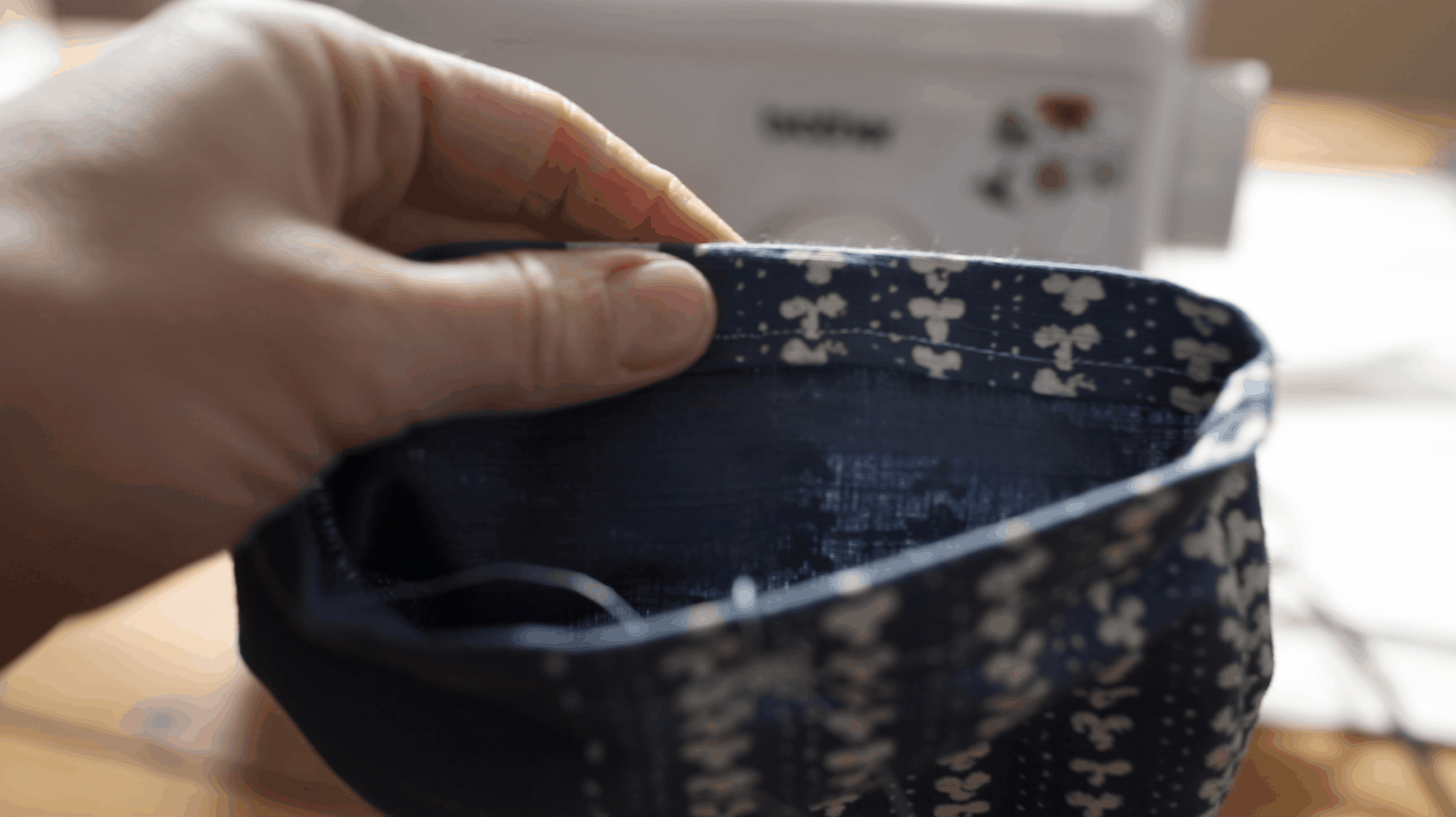How to Sew a Hem finished product