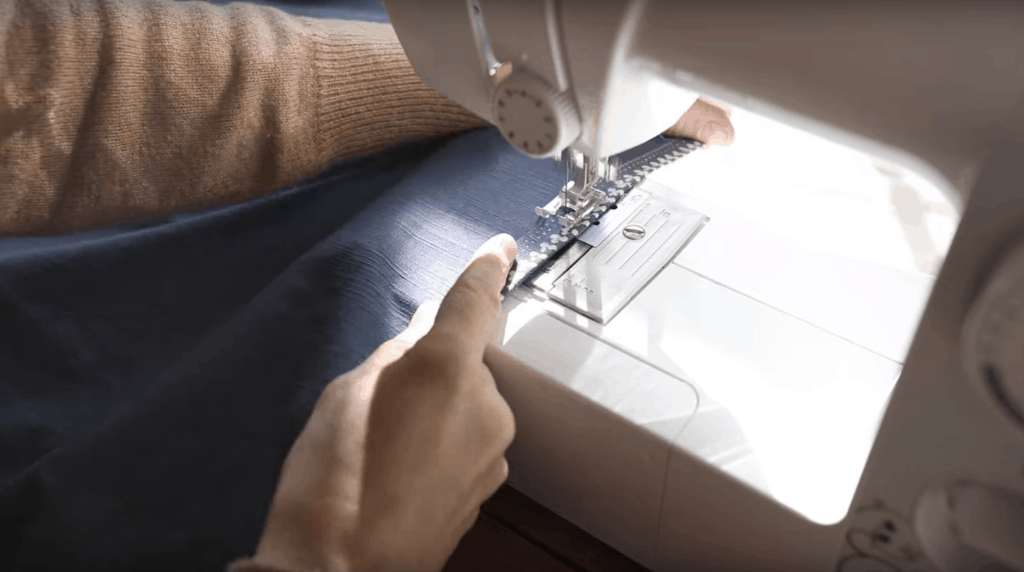 Sewing the Hem