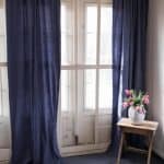 How to Dye and Sew Drop Cloth Curtains - Farmhouse on Boone