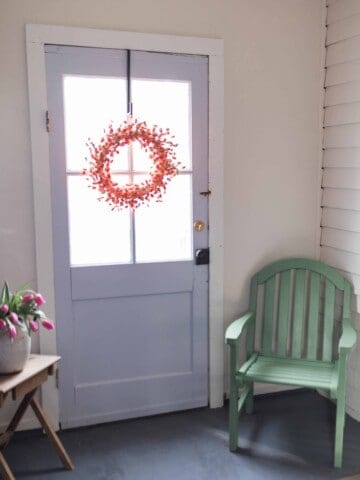 Farmhouse mudroom makeover dutch boy homestead color palette