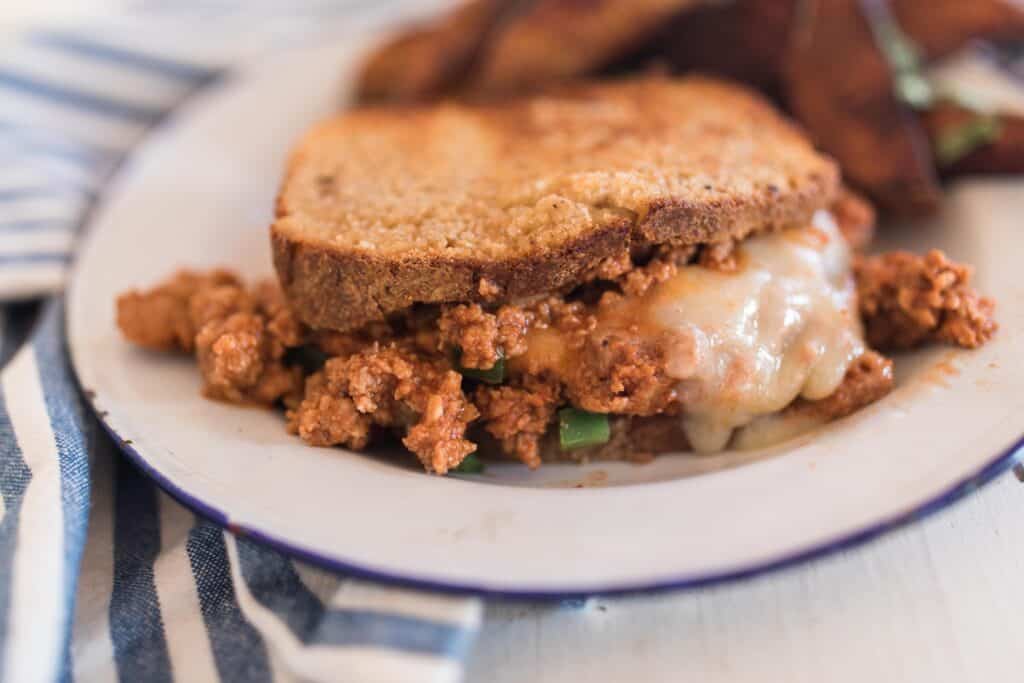 turkey sloppy joes on homemade sourdough delicious and healthy