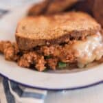 turkey sloppy joes on homemade sourdough delicious and healthy