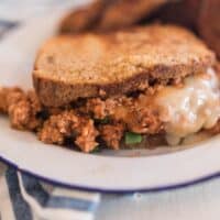 turkey sloppy joes on homemade sourdough delicious and healthy