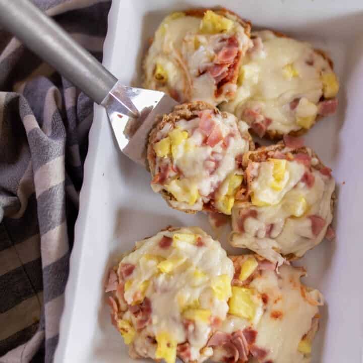 easy mini pizza's on sourdough muffins