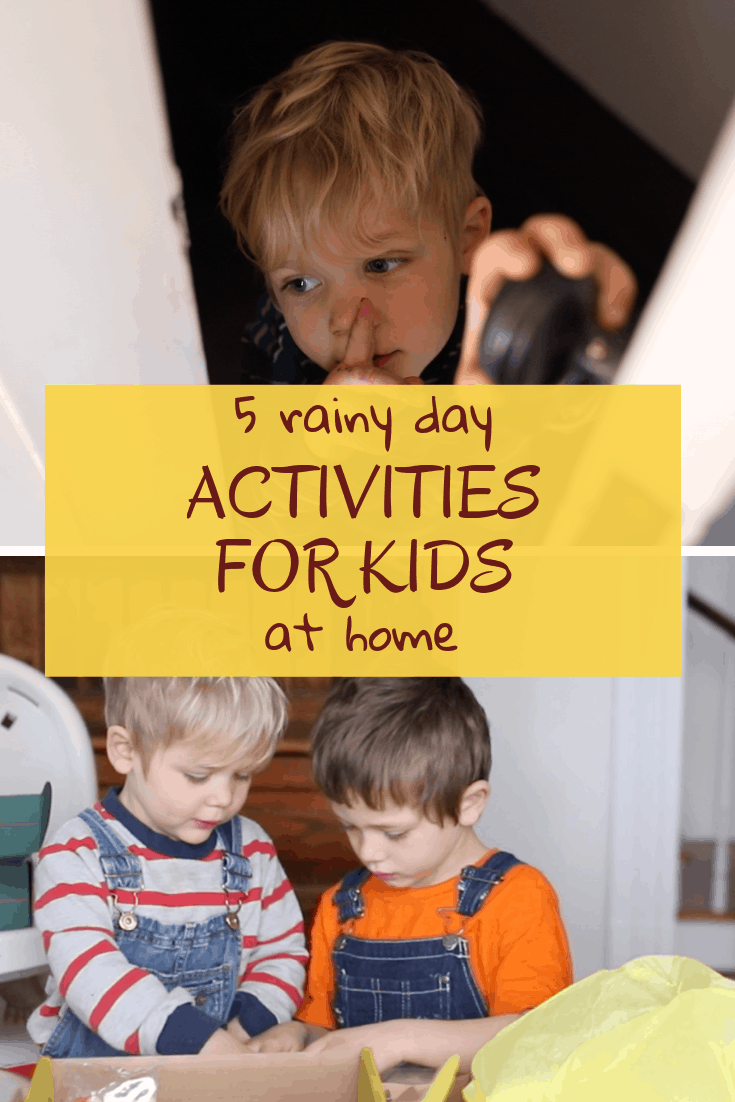 5 Rainy Day Activities for Kids - Farmhouse on Boone