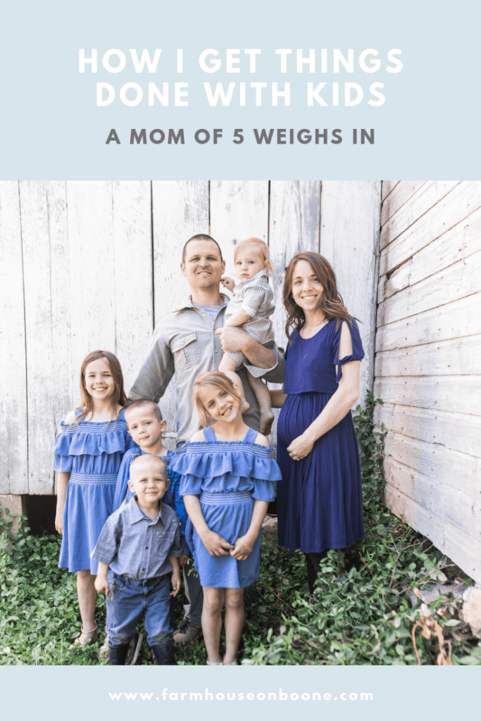 Answering a Recurring Question | How I get EVERYTHING Done with 5 Kids| Supermom? | Do you ever relax? - Farmhouse on Boone