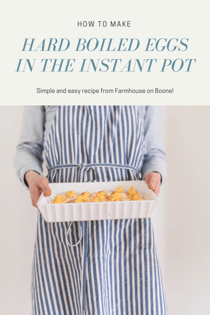 how to make hard boiled eggs in the instant pot how to hard boil farm fresh eggs