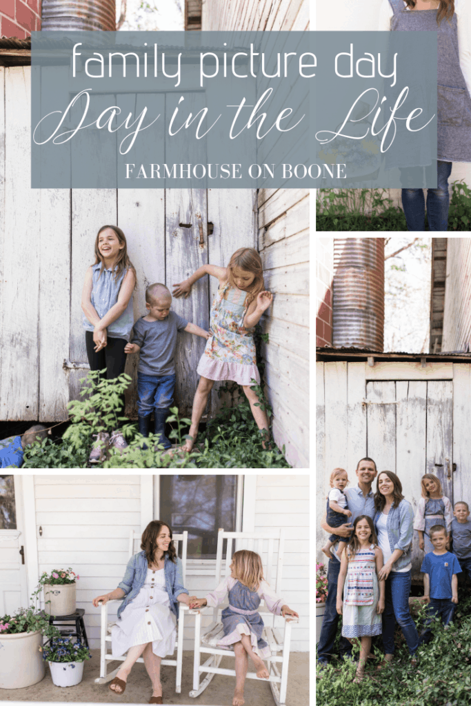 Family Picture Day | Day in the Life - Farmhouse on Boone