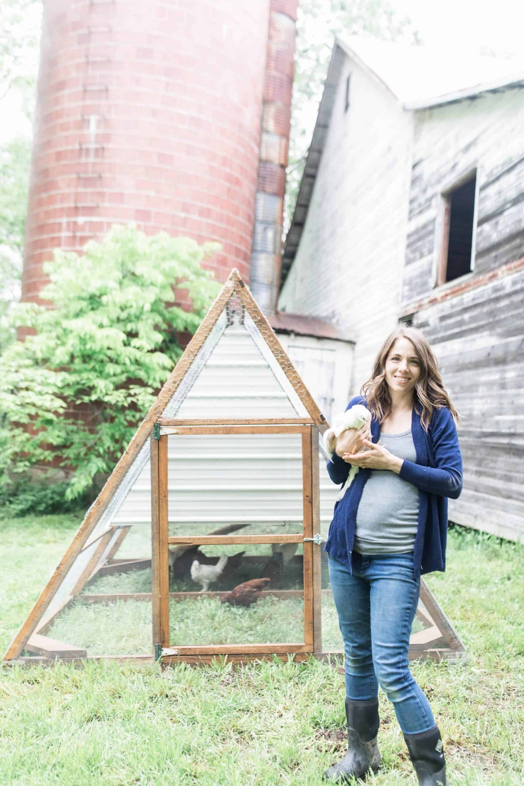 lisa bass farmhouse on boone by a fram chicken tractor diy coop build