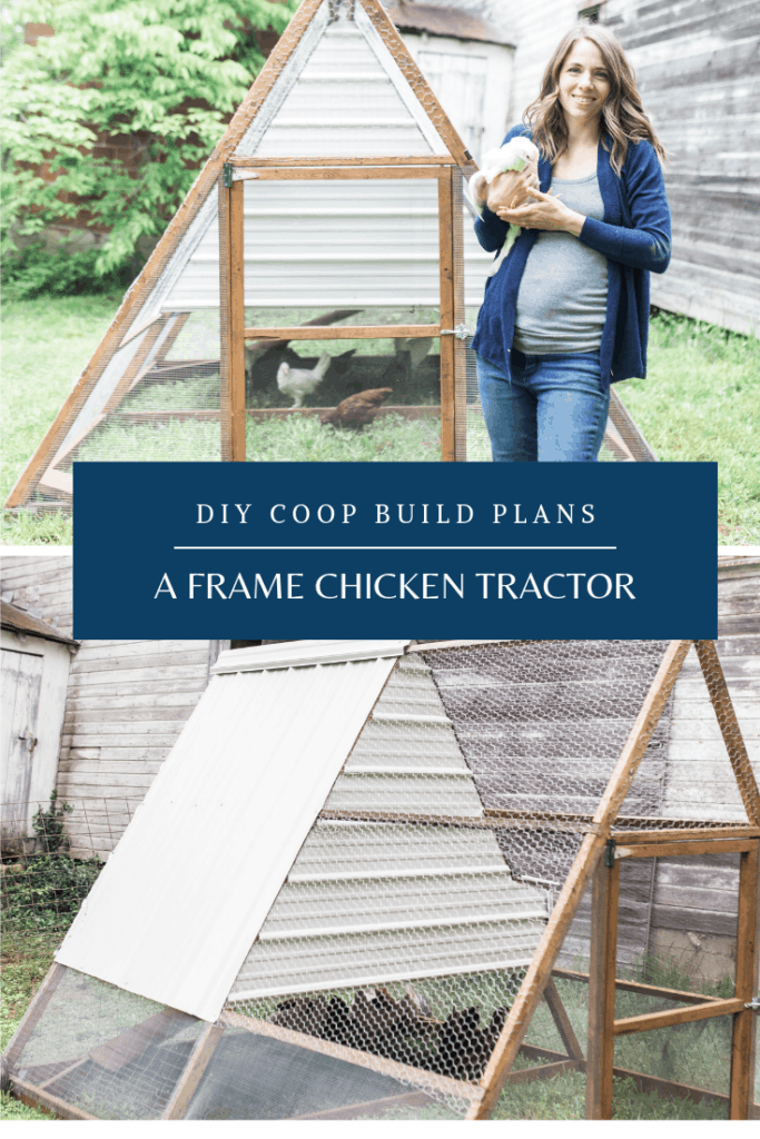 a frame chicken tractor diy coop build farmhouse on boone