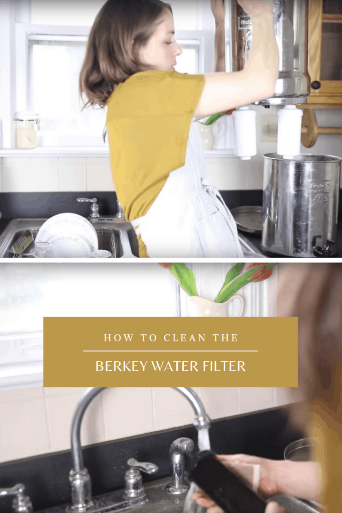 How to clean the berkey water filter 