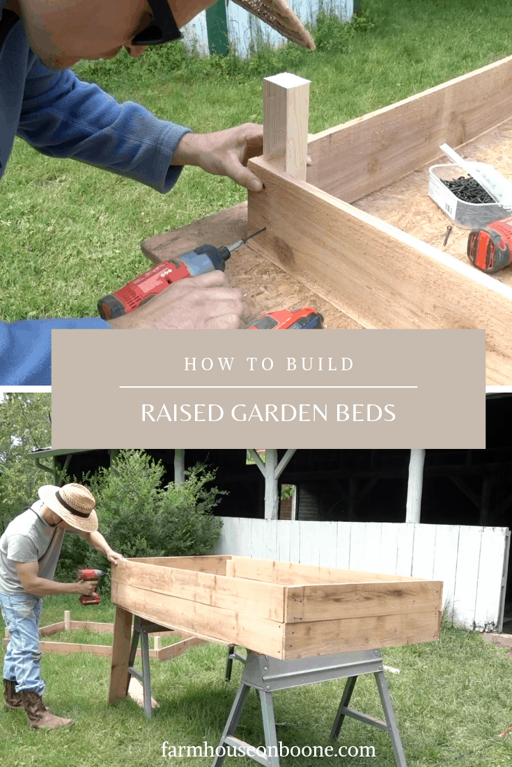 How To Build A Raised Garden Bed For Cheap - Farmhouse on Boone