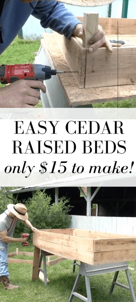 How To Build A Raised Garden Bed For Cheap