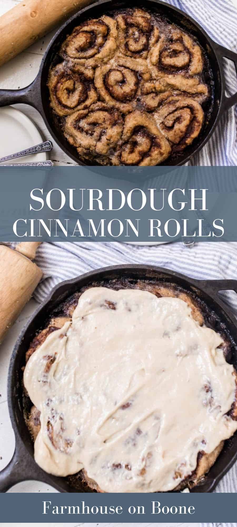 Sourdough Cinnamon Rolls Farmhouse on Boone