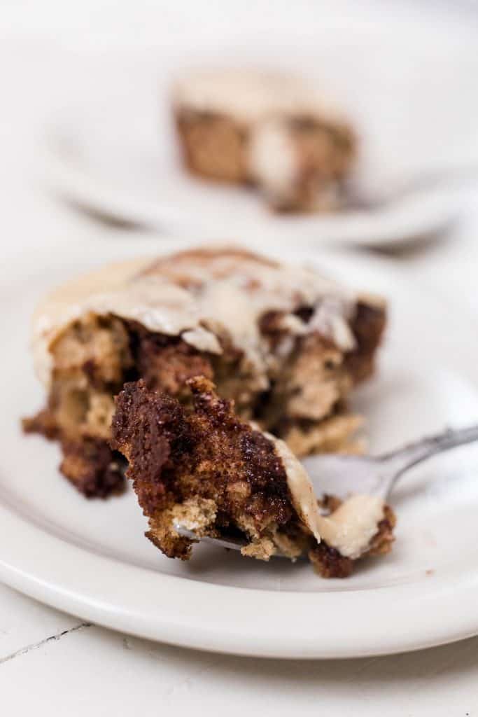 Sourdough Cinnamon Rolls With Cream Cheese Topping Farmhouse on Boone