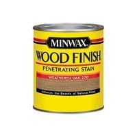 Minwax 700474444 Wood Finish Penetrating Stain, quart, Weathered Oak