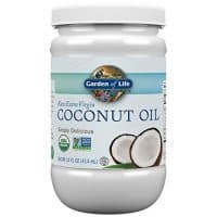 Garden of Life Organic Extra Virgin Coconut Oil - Unrefined Cold Pressed Coconut Oil for Hair, Skin and Cooking, 14 Ounce
