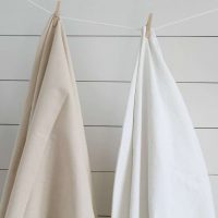How to Bleach Drop Cloth to Make it Perfectly Soft and White