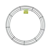 FloraCraft Wire Wreath Form 18 Inch Green