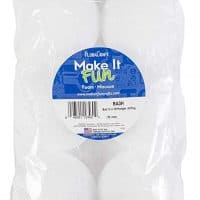 Floracraft Styrofoam Balls, 3-Inch, White, Pack of 6