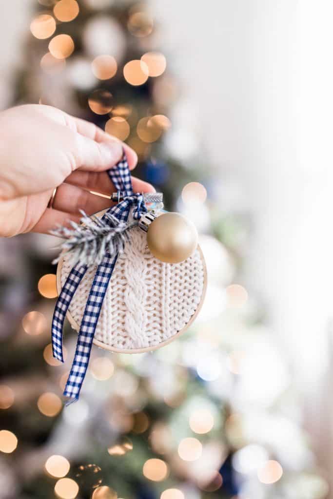 DIY Christmas ornaments to make homemade Christmas gifts