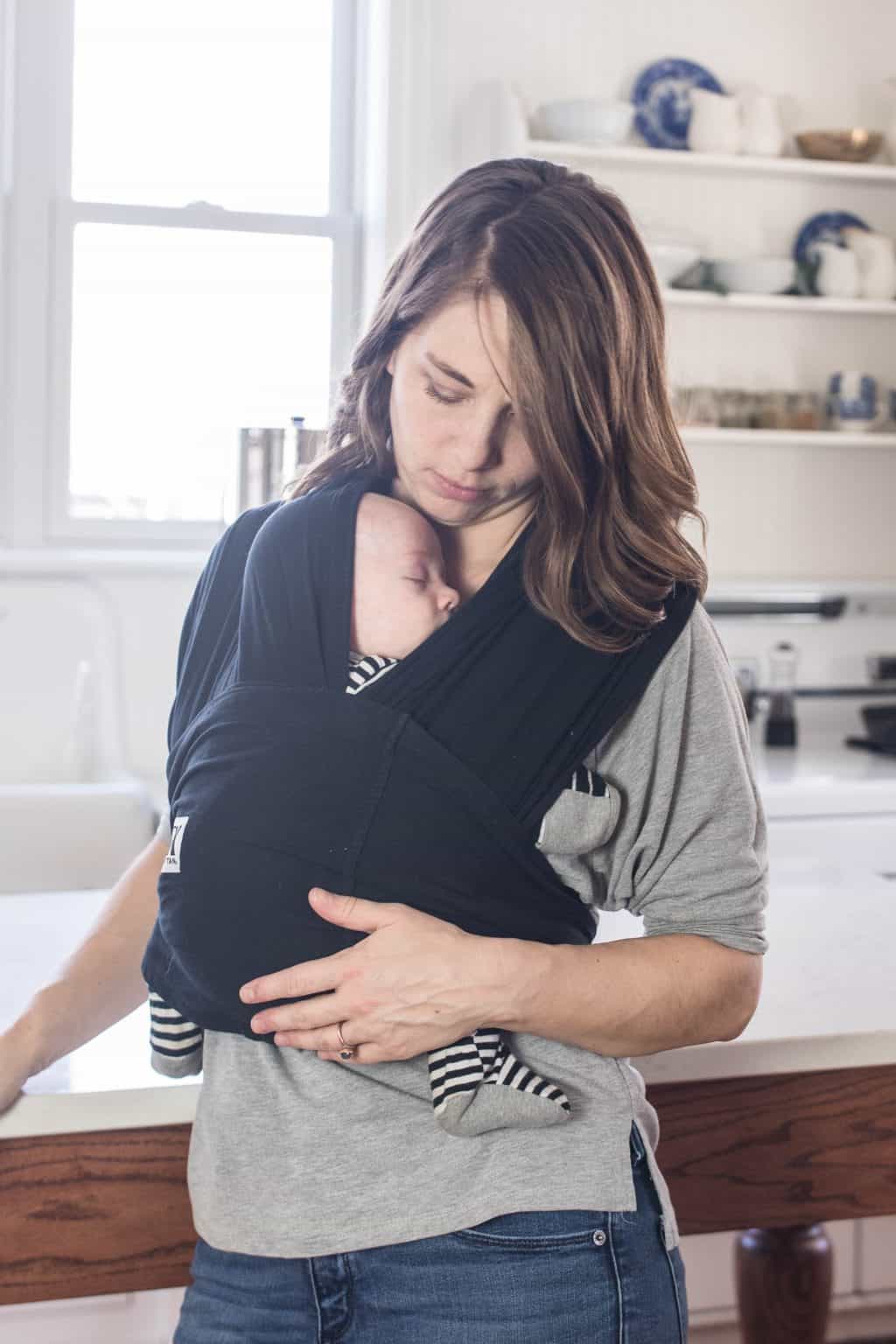 How To Use A Baby K'tan Wrap Farmhouse on Boone