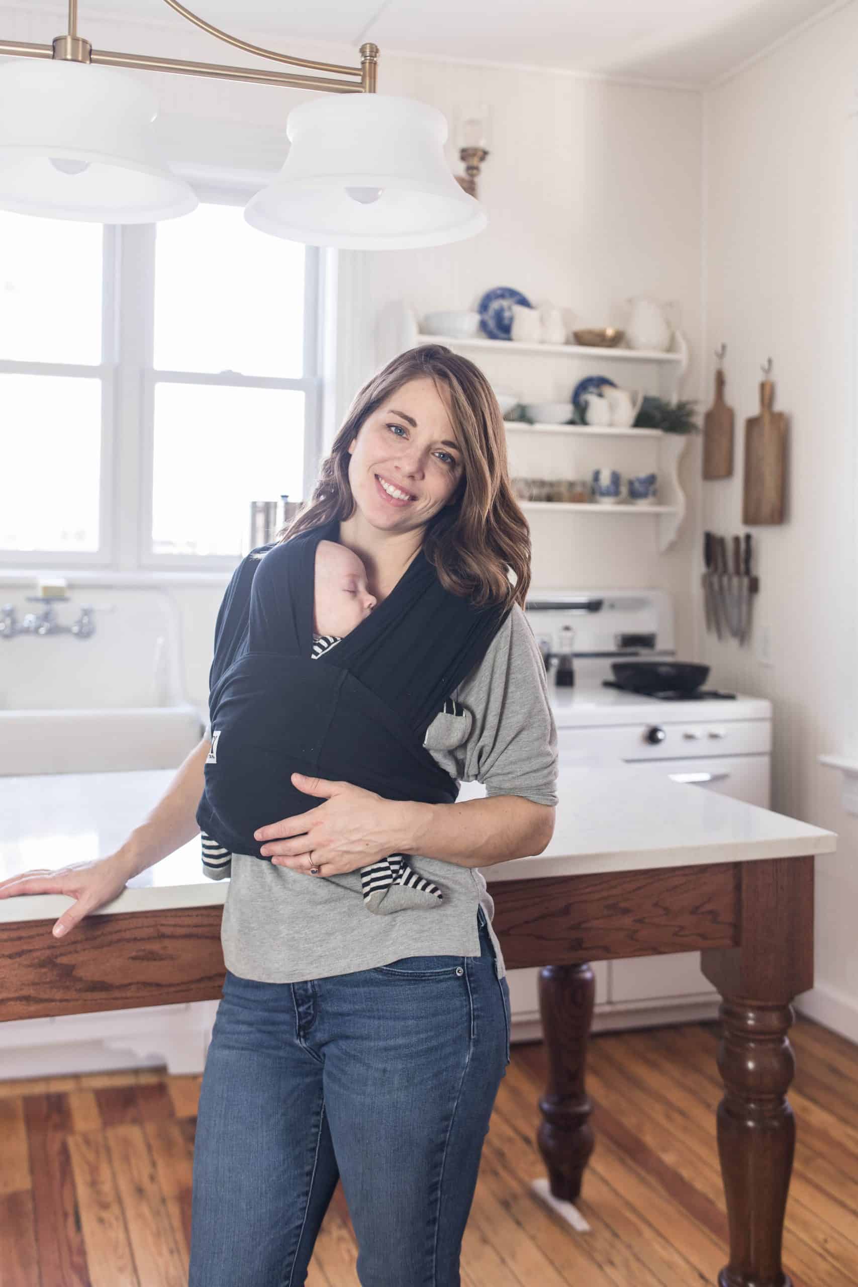 How To Use A Baby K'tan Wrap Farmhouse on Boone