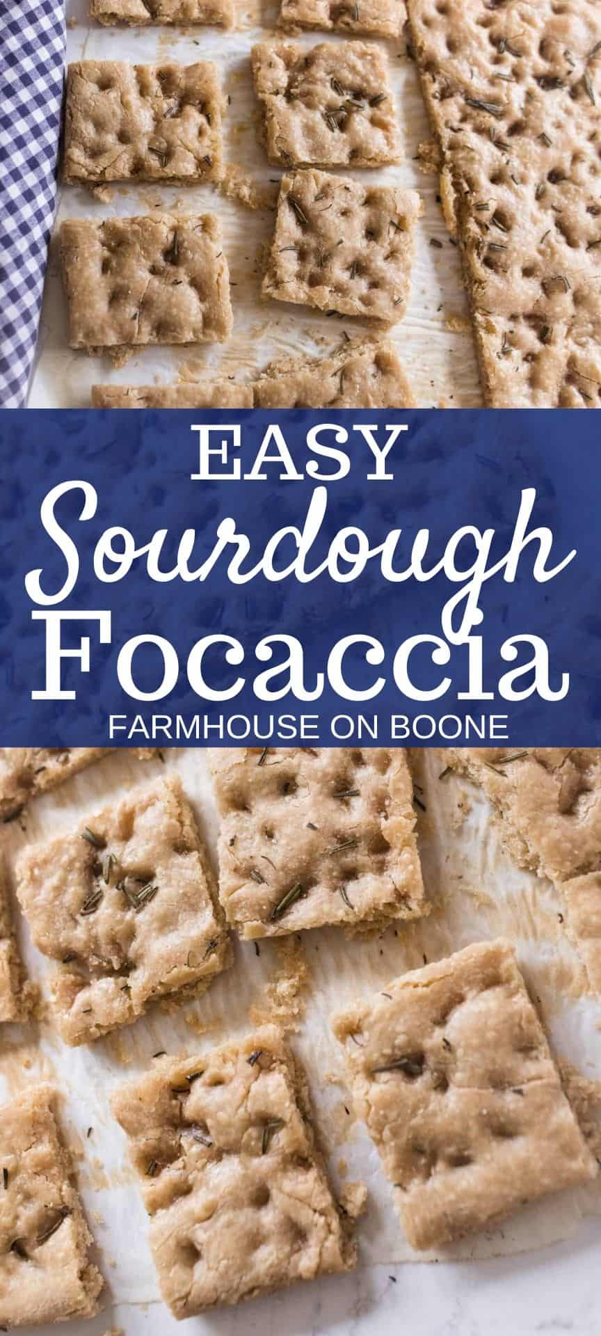 Easy Sourdough Focaccia Farmhouse on Boone