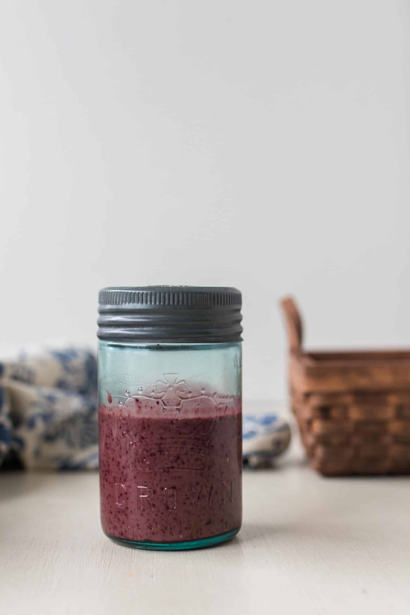 Fermented Balsamic Blueberry Vinaigrette