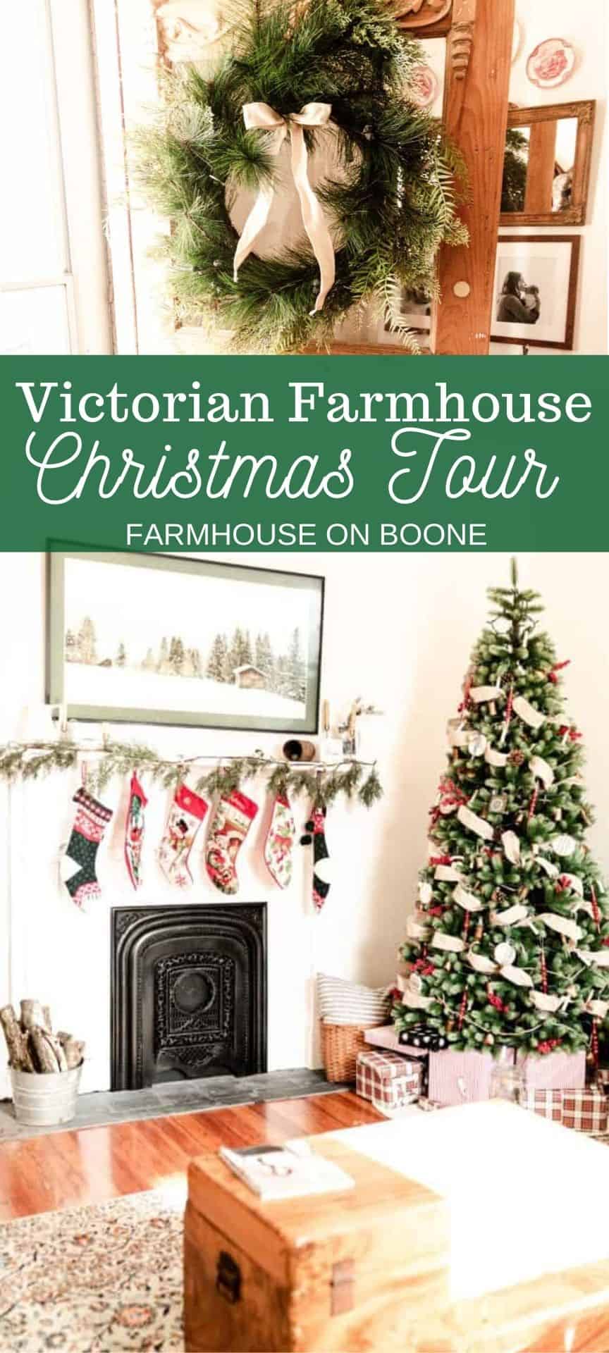 A Victorian Farmhouse Christmas Tour Farmhouse on Boone