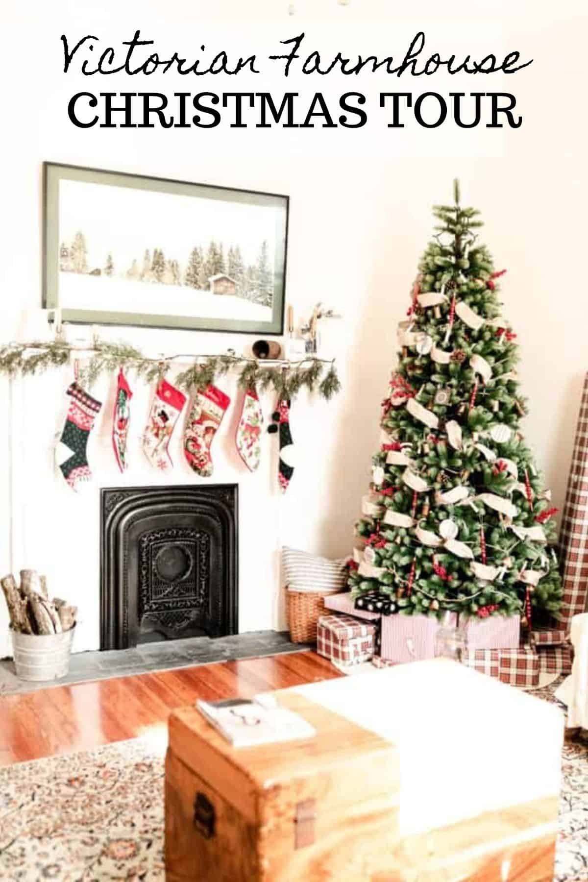 A Victorian Farmhouse Christmas Tour Farmhouse on Boone