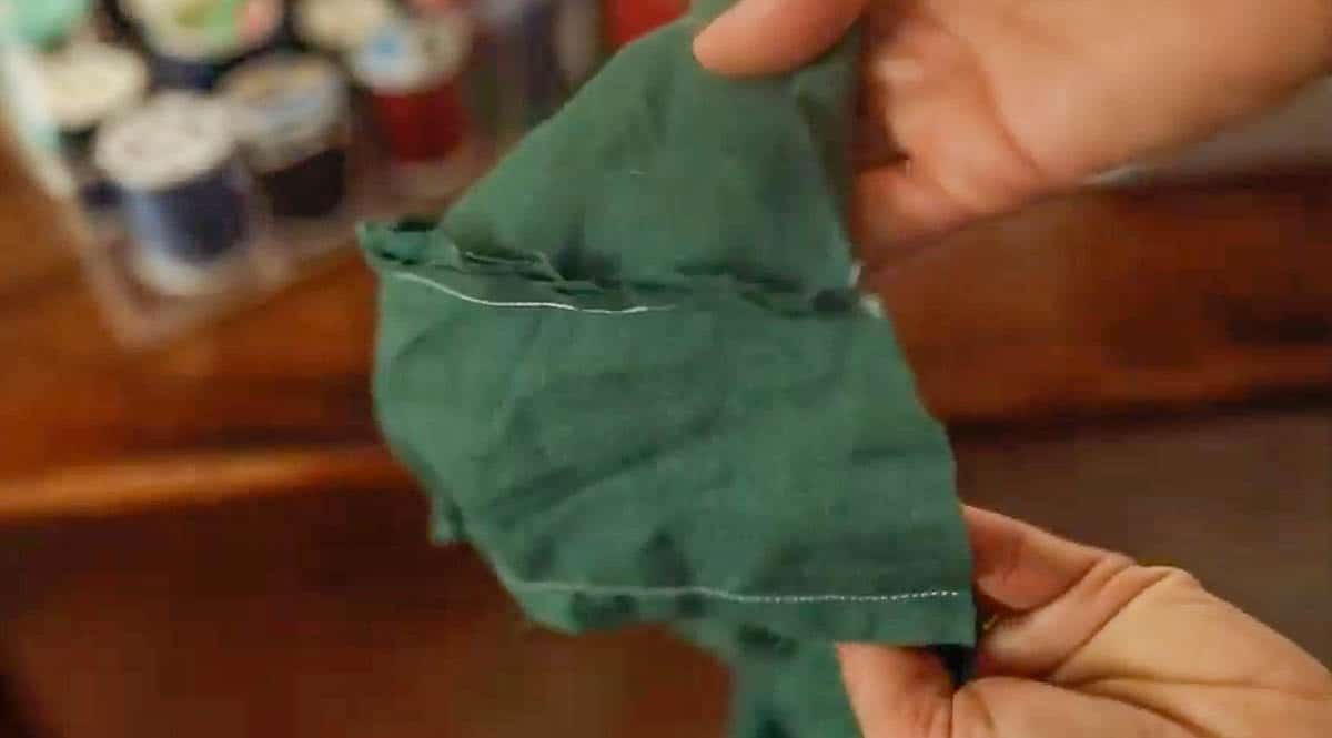 exterior of a baby Bonet sewn