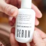 hands holding DIY serum