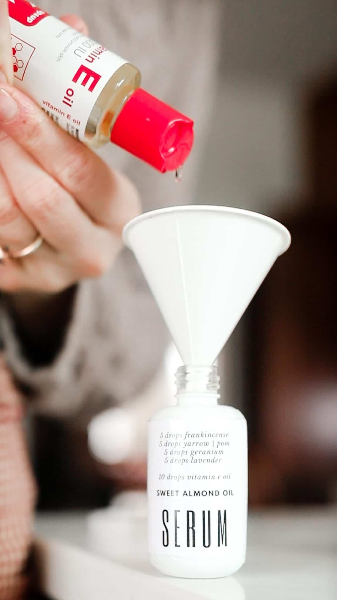 Homemade Facial Serum With Essential Oils Farmhouse on Boone