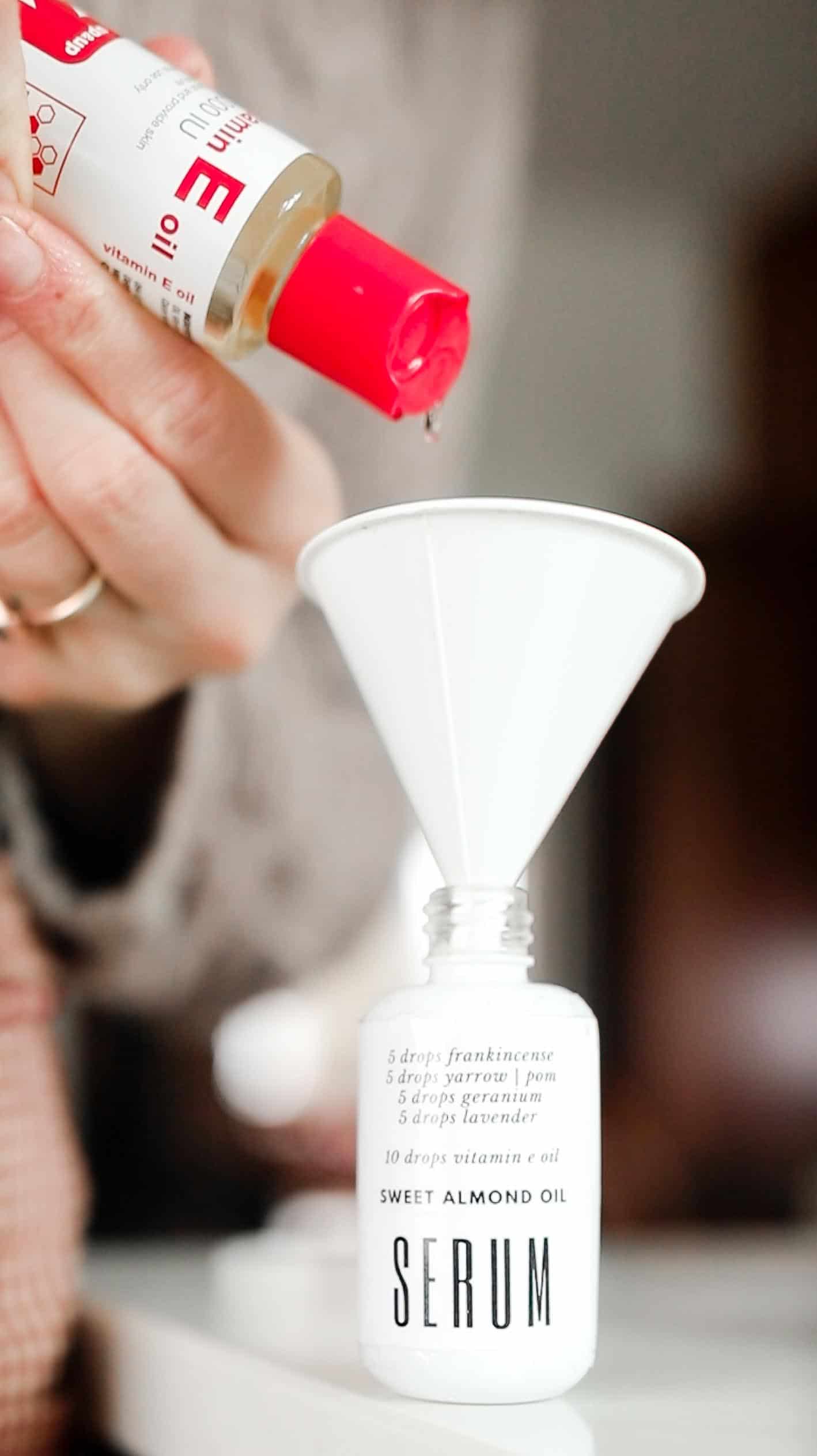 Homemade Facial Serum With Essential Oils Farmhouse on Boone