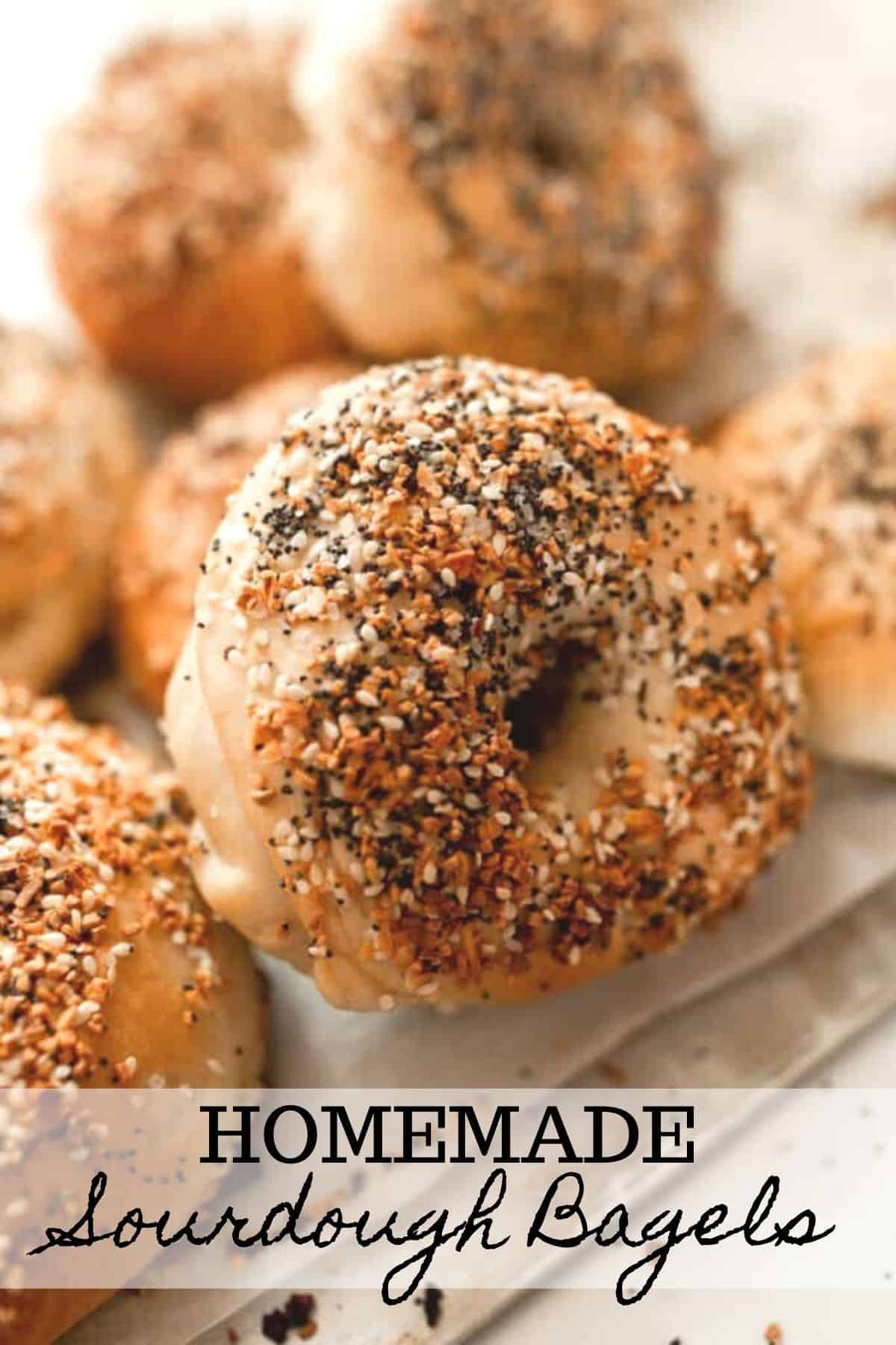 Homemade Sourdough Bagels Farmhouse on Boone