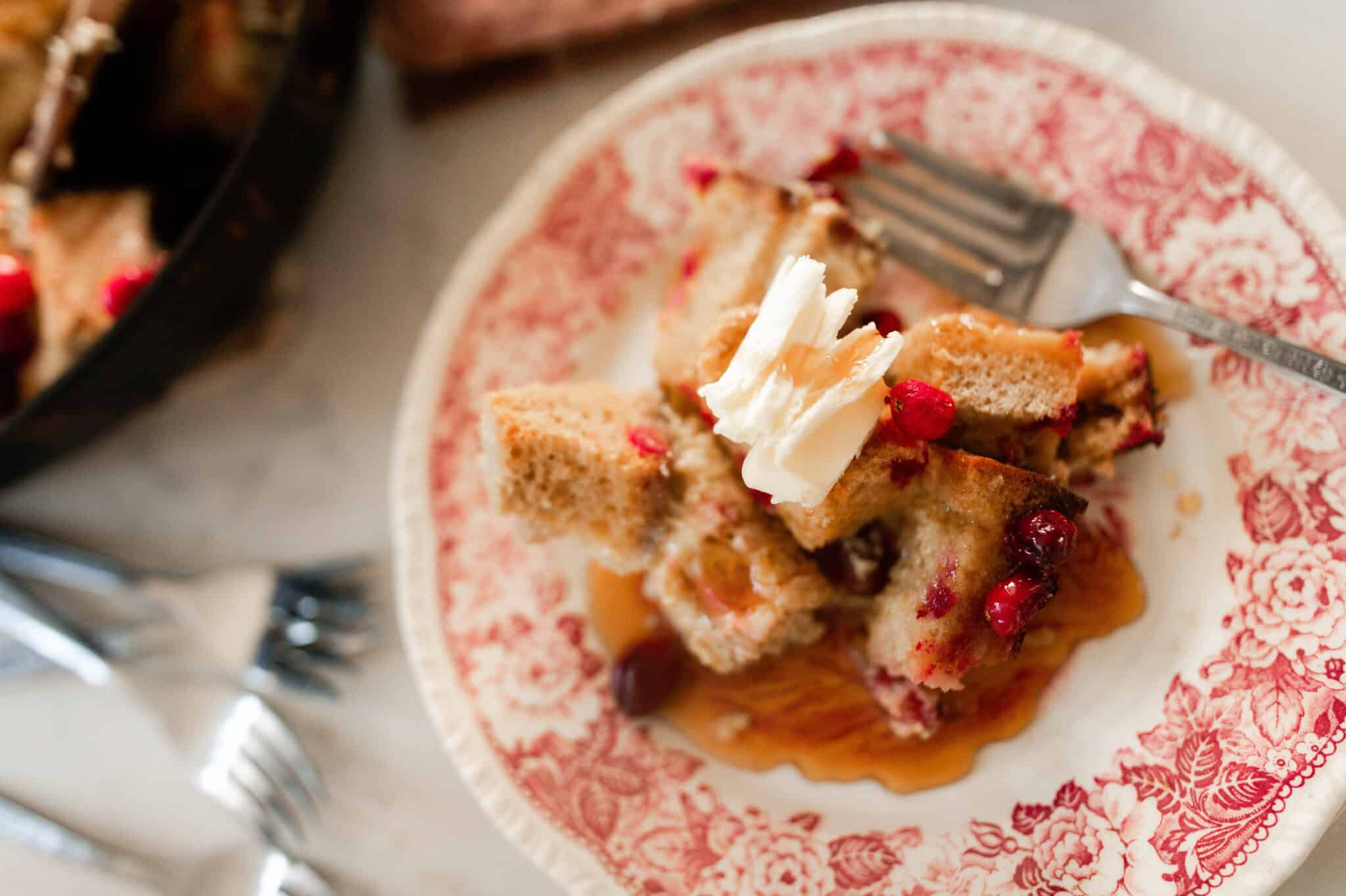 Cranberry French Toast Casserole Farmhouse on Boone