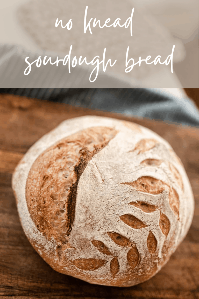 NoKnead Sourdough Bread Farmhouse on Boone