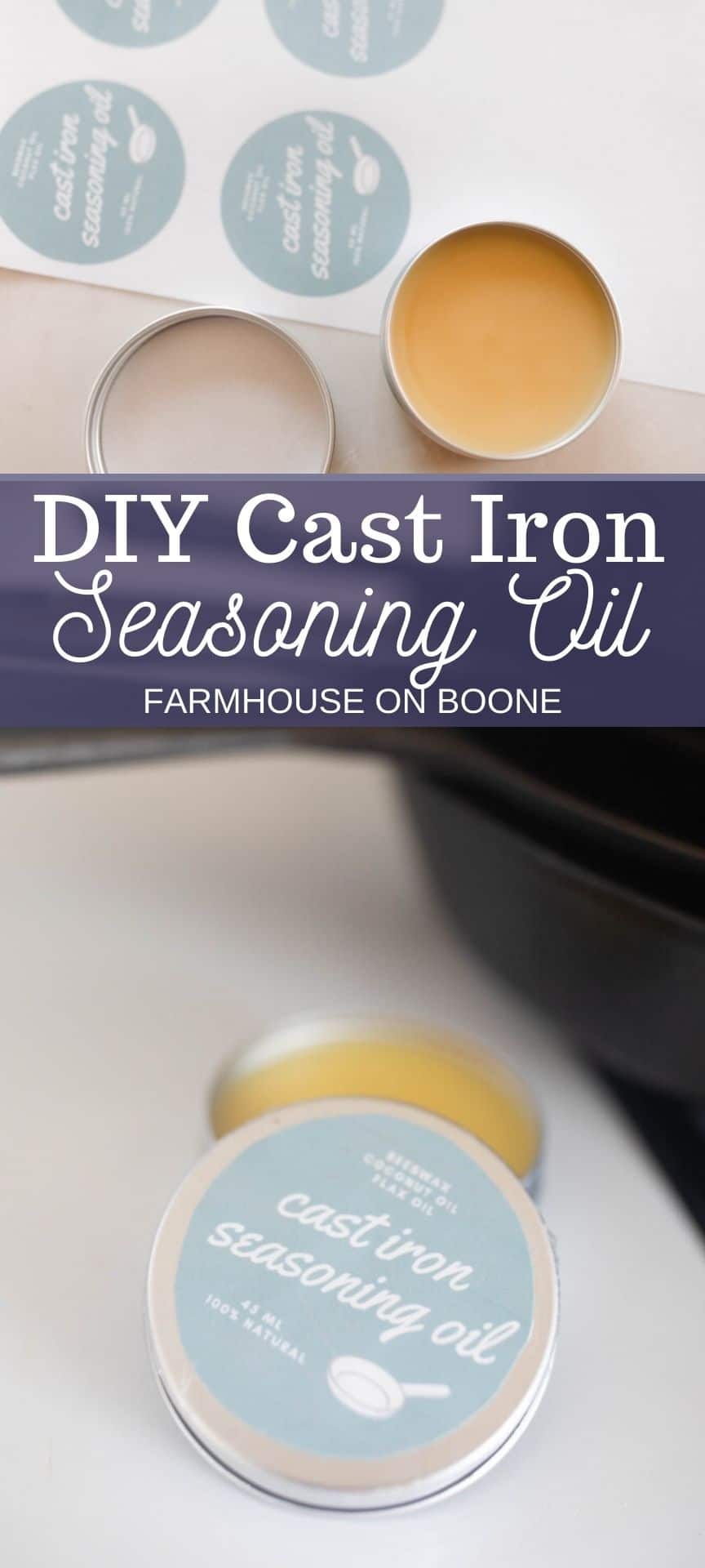 Natural Cast Iron Seasoning Oil - Virginia Boys Kitchens
