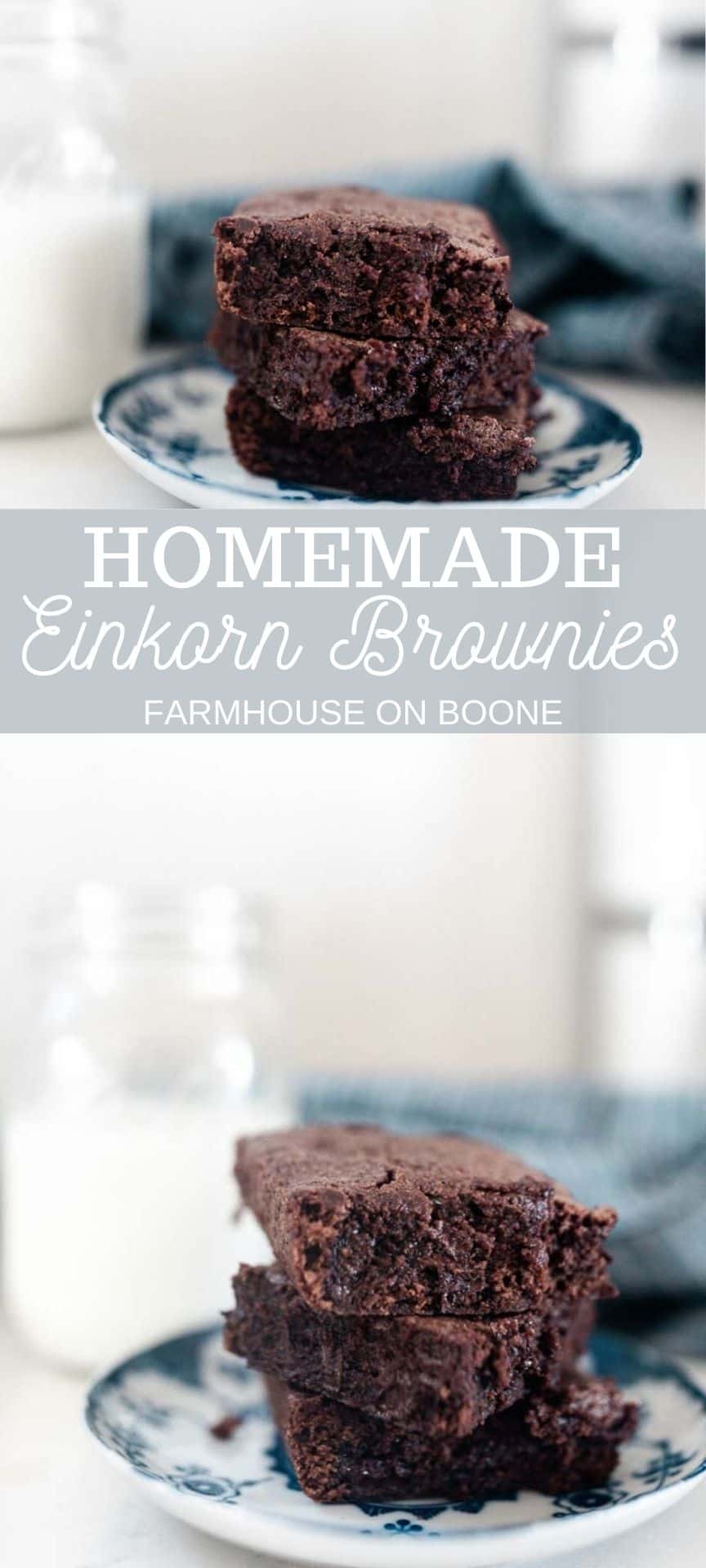 Easy Einkorn Brownies Farmhouse on Boone