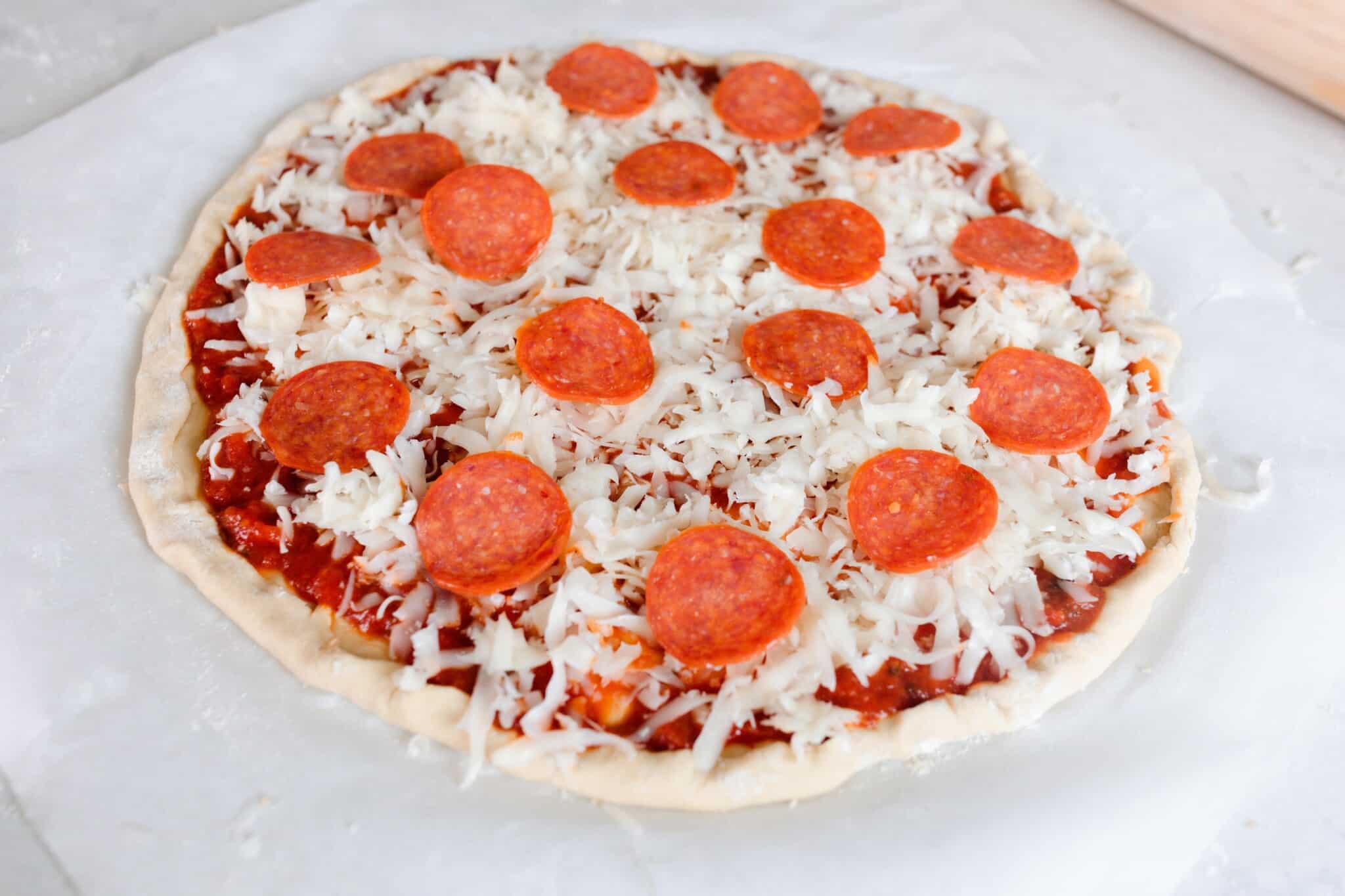 Einkorn Pizza Dough Farmhouse on Boone