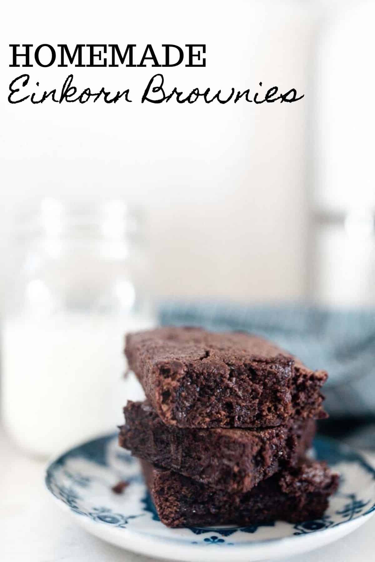 Easy Einkorn Brownies Farmhouse on Boone