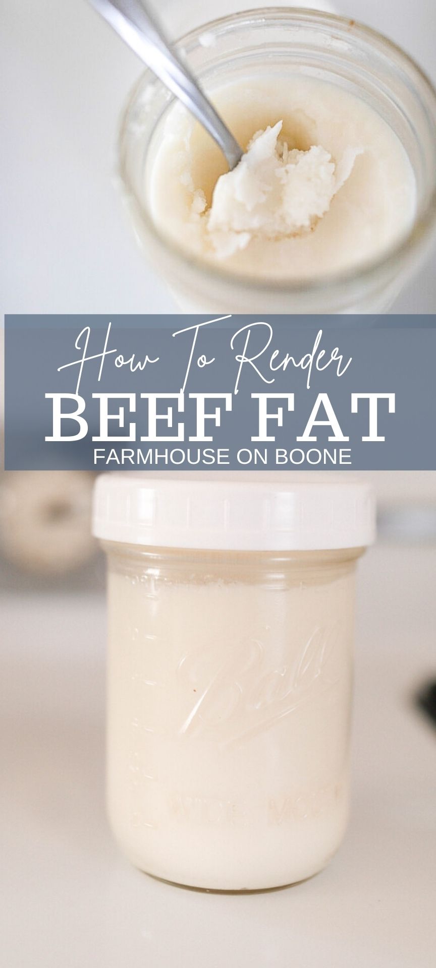 How To Render Beef Fat - Farmhouse on Boone