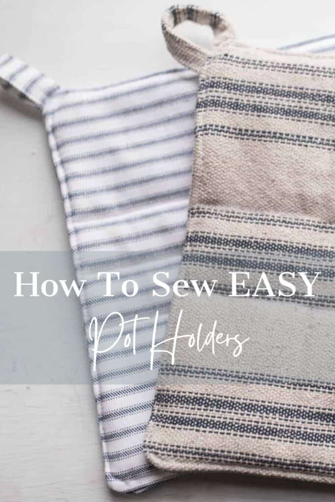 How to Make Pot Holders – The Daily Sew