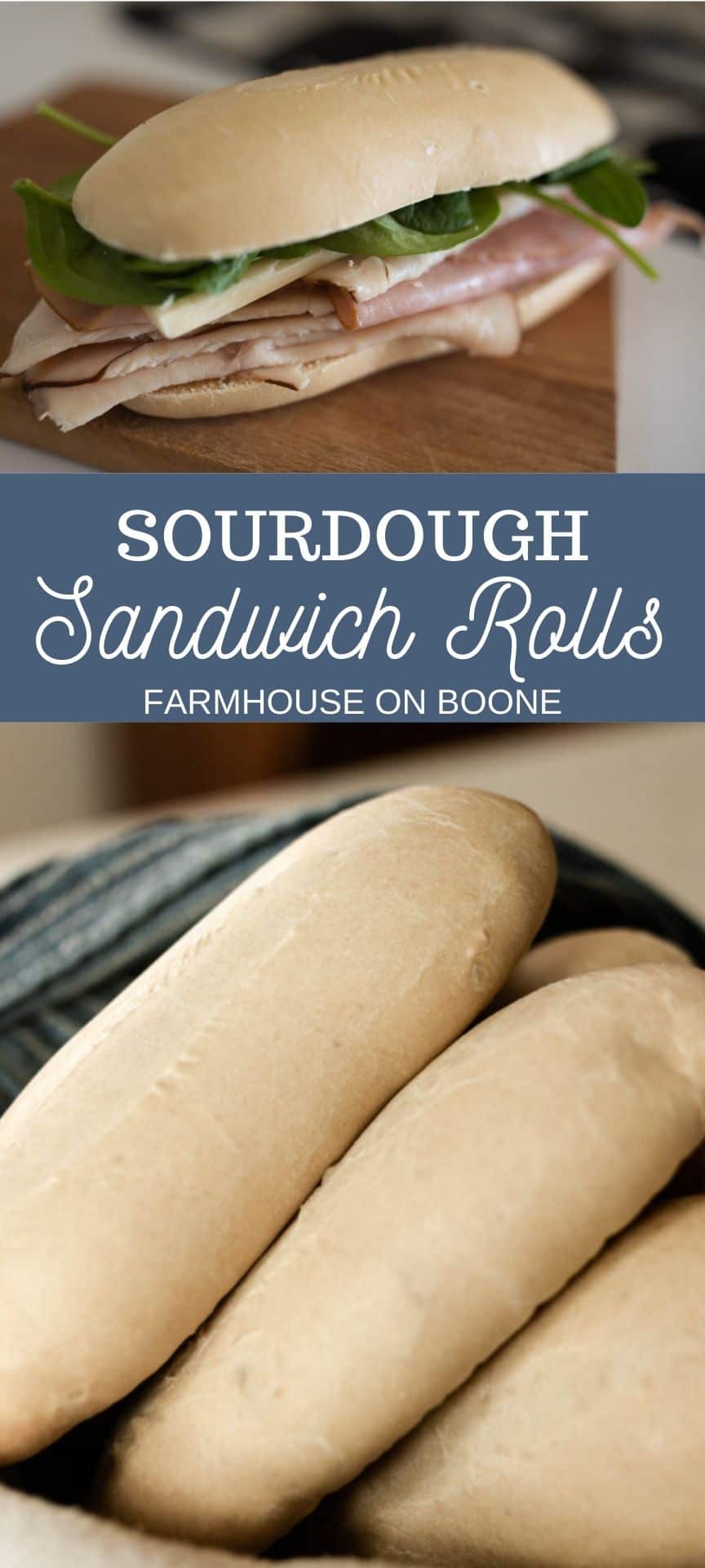 Sourdough Sandwich Rolls Farmhouse on Boone