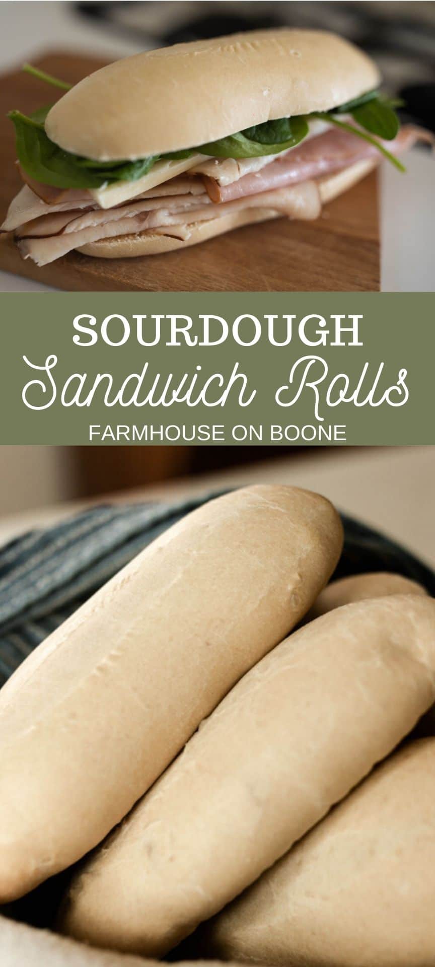 Sourdough Sandwich Rolls Farmhouse on Boone