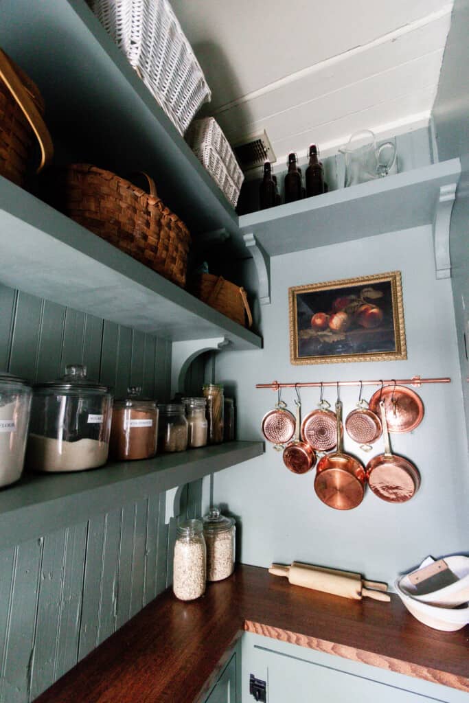 Kitchen Pantry Organization - The Flowering Farmhouse